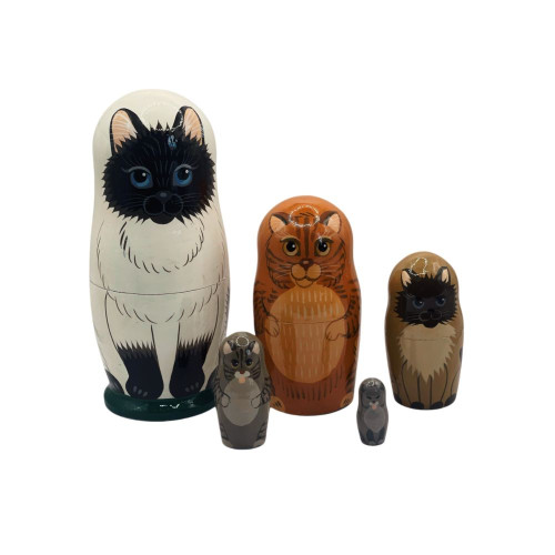 Set "Animals" 5pcs. 12.5cm