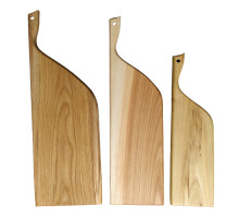 A set of chopping boards "Forest" (40x18, 35x14, 27x11 cm) (oak tree, ash tree, acacia tree)