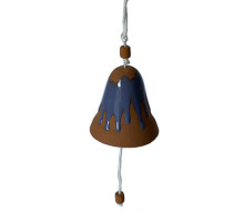 A ceramic handmade pendant "A bell"