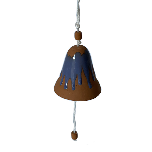 A ceramic handmade pendant "A bell"