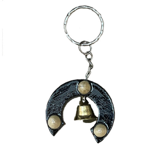 A wooden keychain "A horseshoe"
