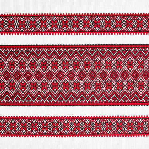 Ceremonial towel, red  size 0.70*0.33 TH407-1489