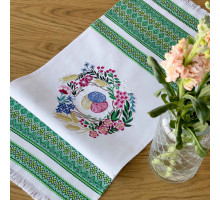 Easter towel, green Gorlytsia р.0.80*0.31 TH407-1495