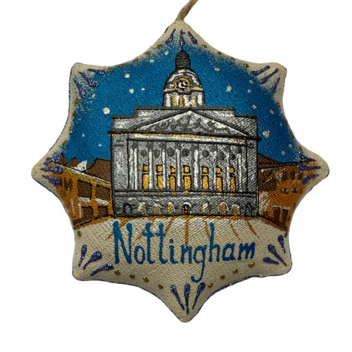 Souvenir  vanilla star  "Nottingham" 
