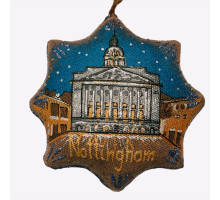 Souvenir  coffee star  "Nottingham" 