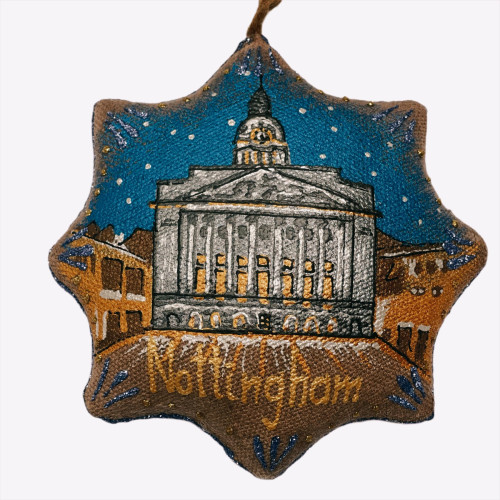 Souvenir  coffee star  "Nottingham" 