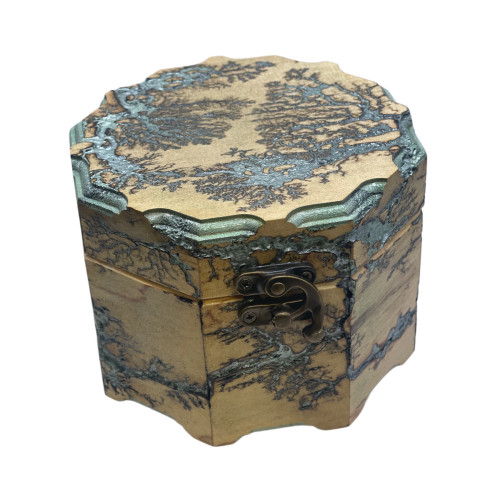 Шкатулка восьмигранна, 13*13см (26852)