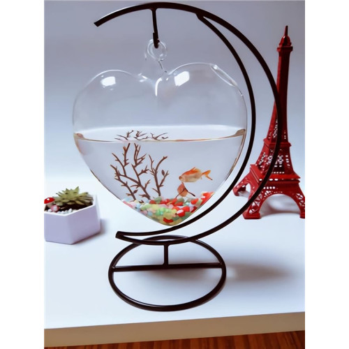 Iron hanging ornament stand in moon's shape 10" / Металева підвісна підставка у формі місяця 10" (8) Iron hanging ornament stand in moon's shape 10" / Металева підвісна підставка у формі місяця 10" (8)