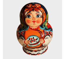 Лялька дерев`яна 10м "Лампочка" Укр. дівчинка (29633)