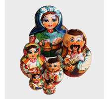 Лялька дерев`яна 5м "Лампочка" Укр. дівчинка (29633)