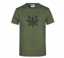 Men's T-shirt, Trident, olive, L