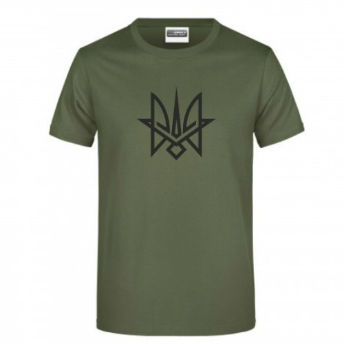 Men's T-shirt, Trident, olive, L