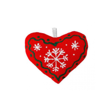 Christmas tree text. decoration "Small red heart" (29756)
