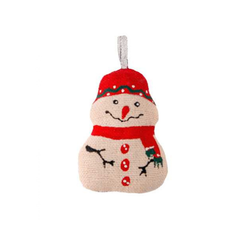 Christmas tree text. decoration "Little Red Snowman" (29756)